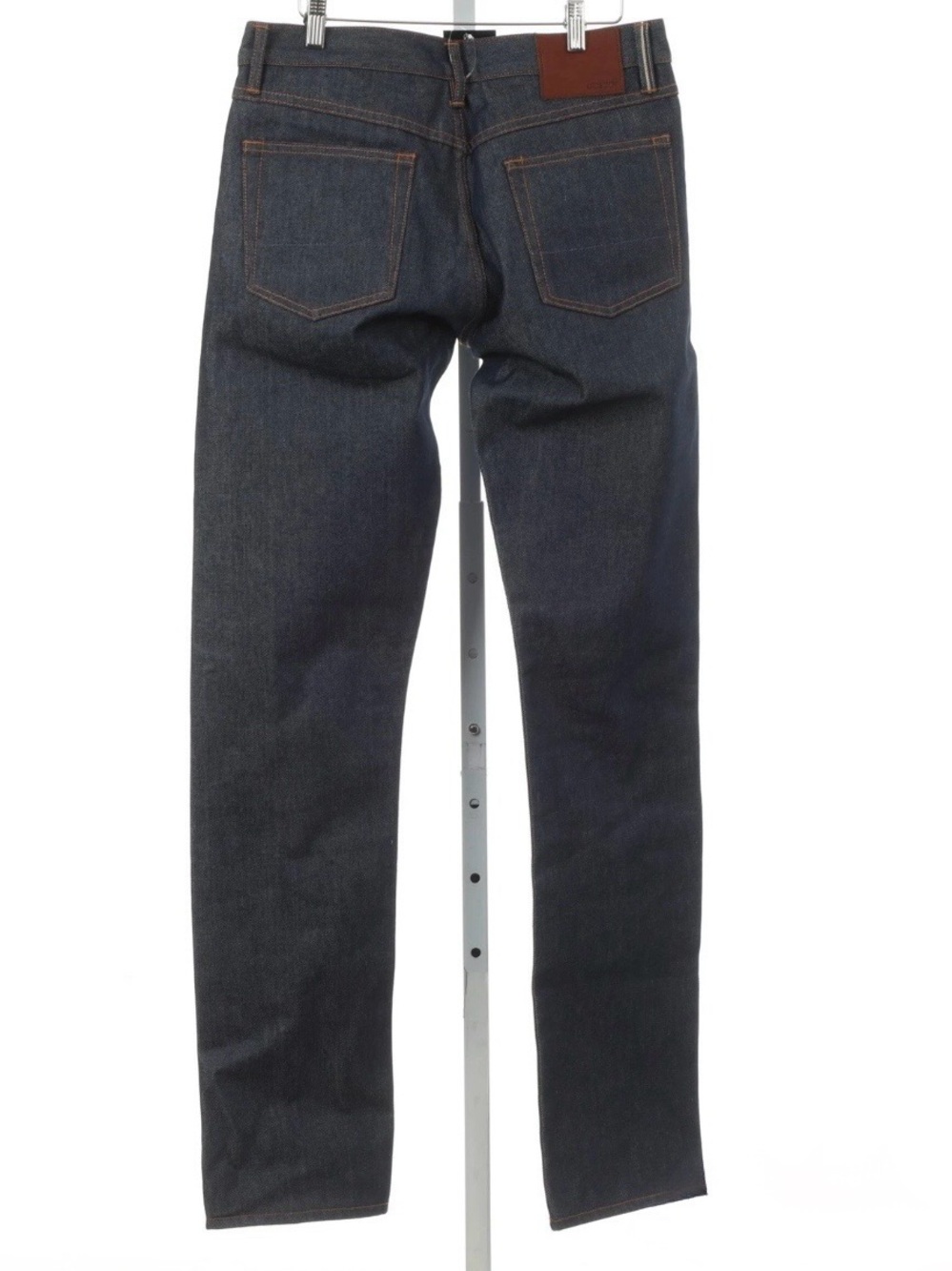 LNWOT Gustin Made USA #535 California Slim Fit Raw Indigo Selvedge Jeans 34 #1 - Picture 3 of 9